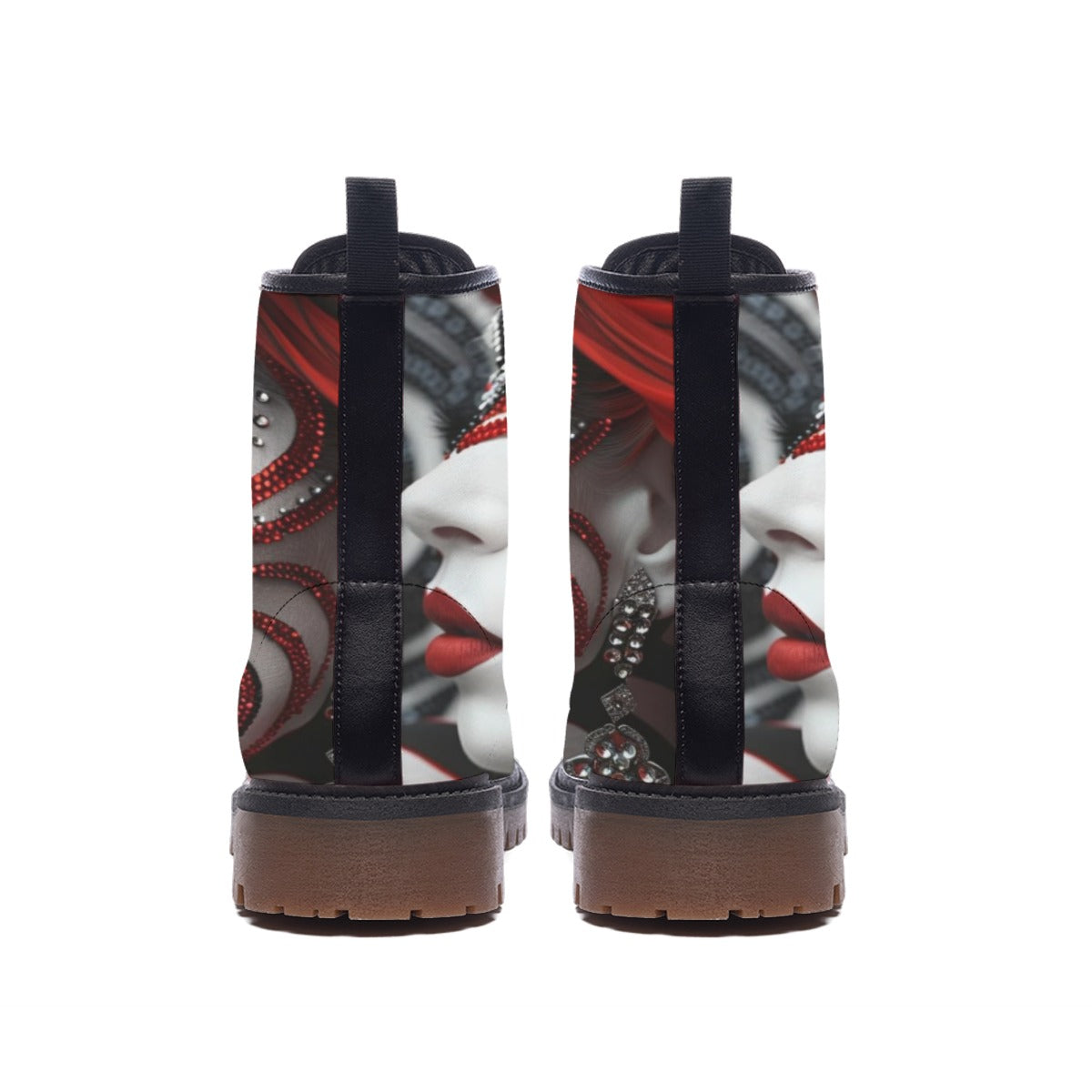 All-Over Print Women's Martin Short Boots