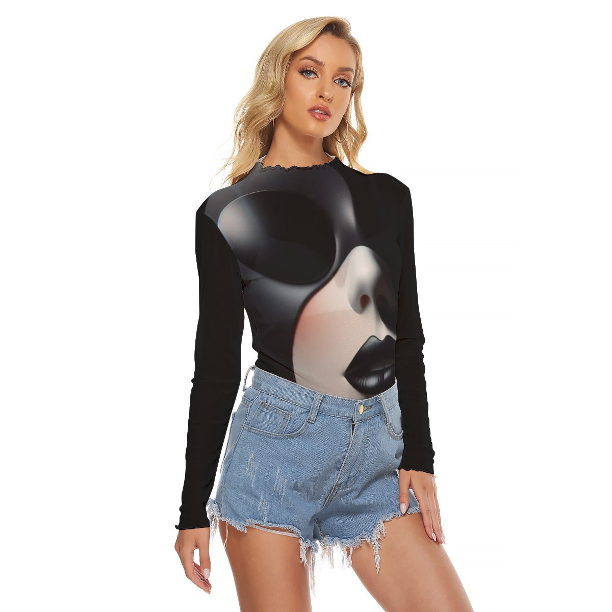 All-Over Print Women's Mesh T-shirt