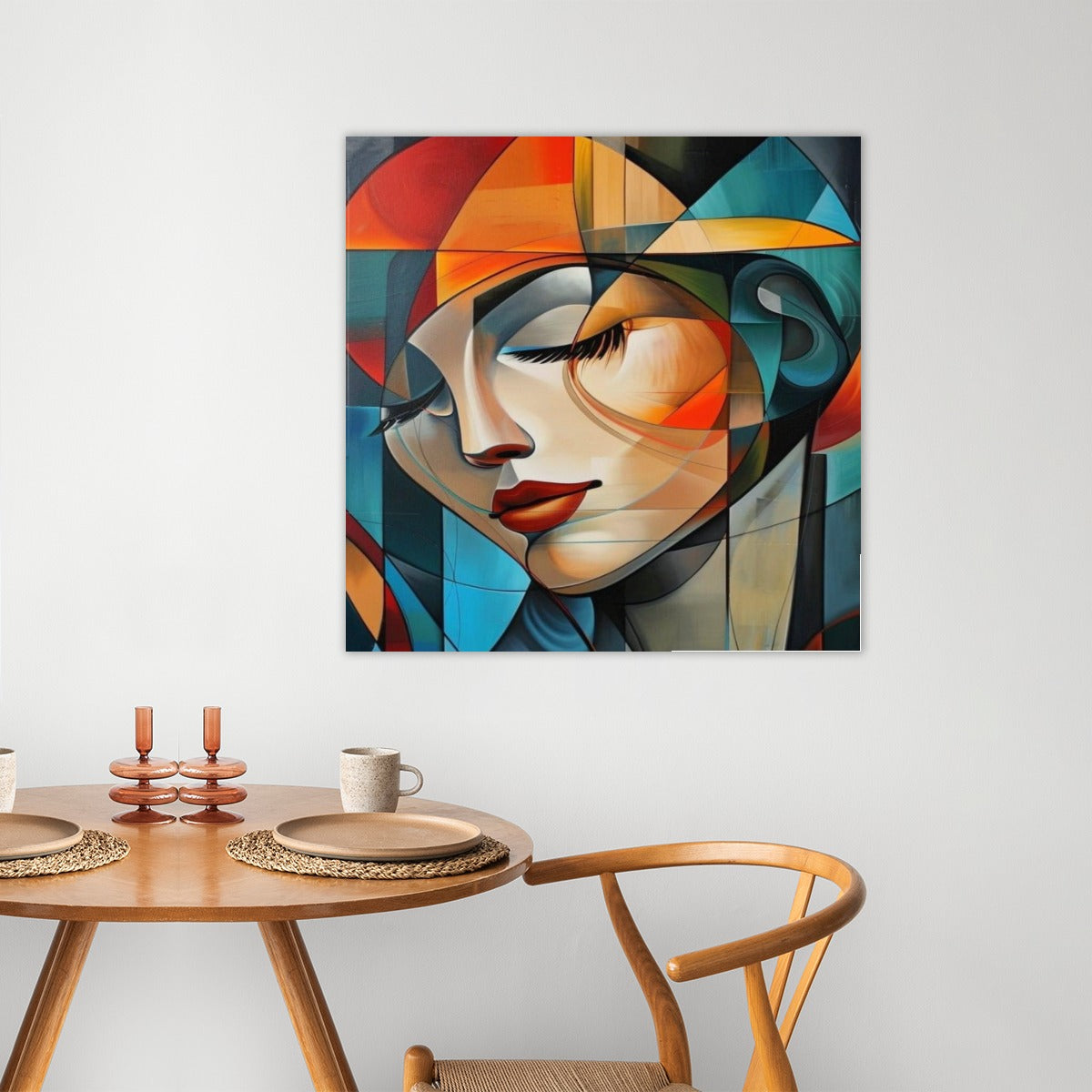 Large Frameless single-piece mural