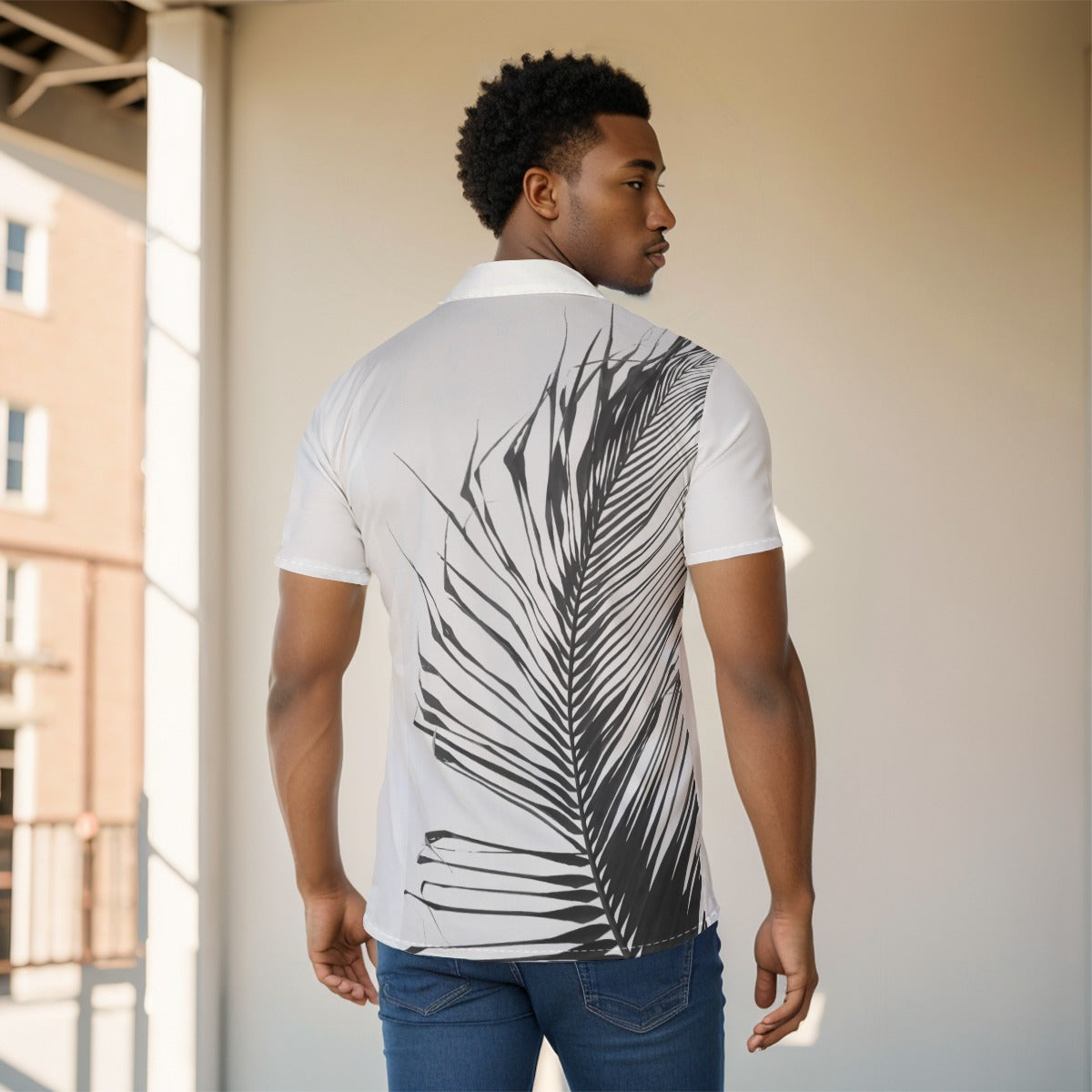 All-Over Print Men's Shirt