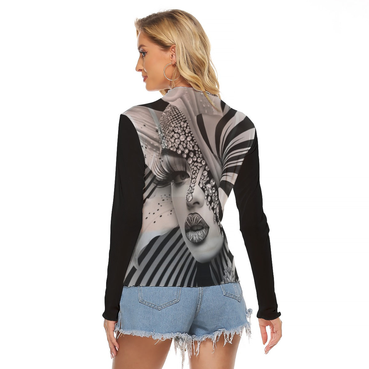 All-Over Print Women's Mesh T-shirt