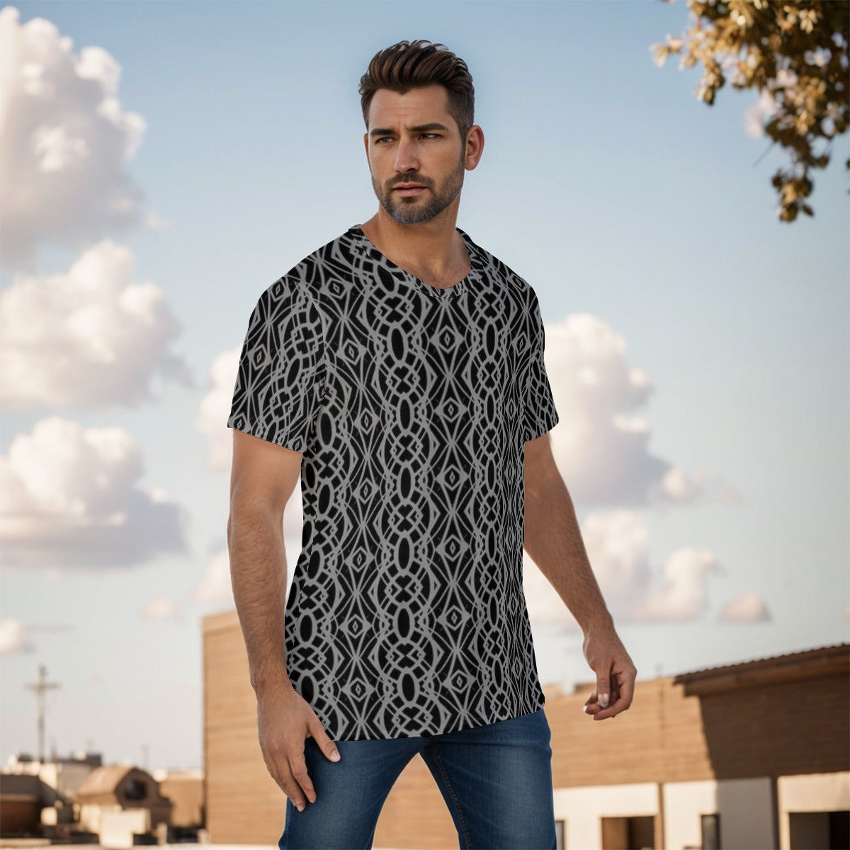 All-Over Print Men's O-Neck T-Shirt