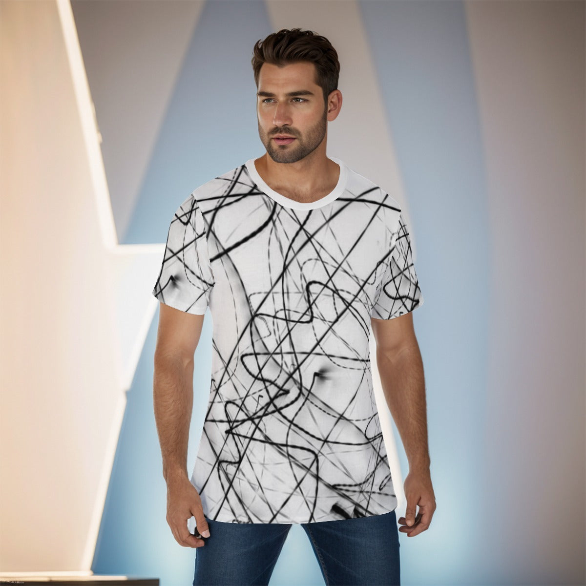 All-Over Print Men's O-Neck T-Shirt