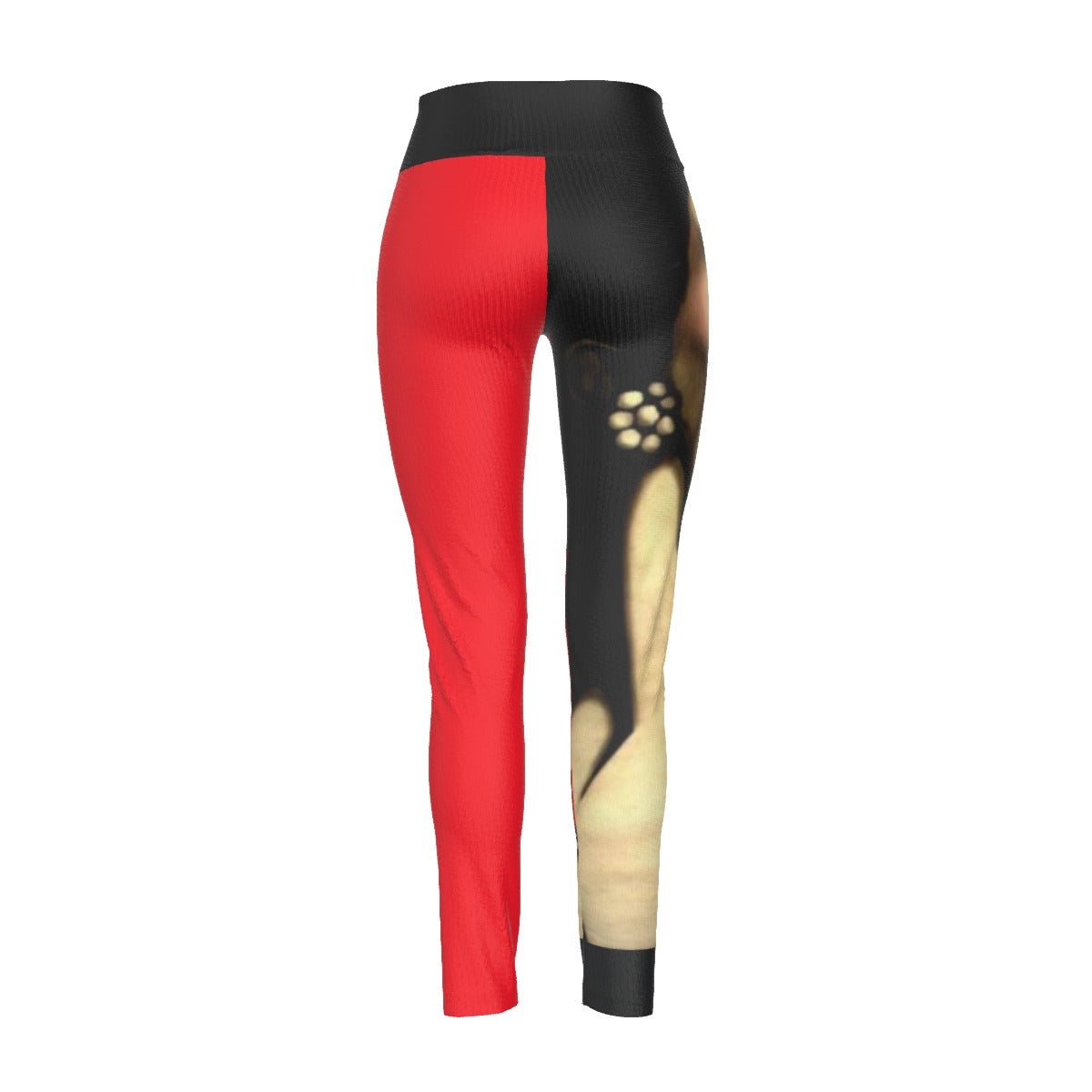 All-Over Print Women's High Waist Leggings | Side Stitch Closure