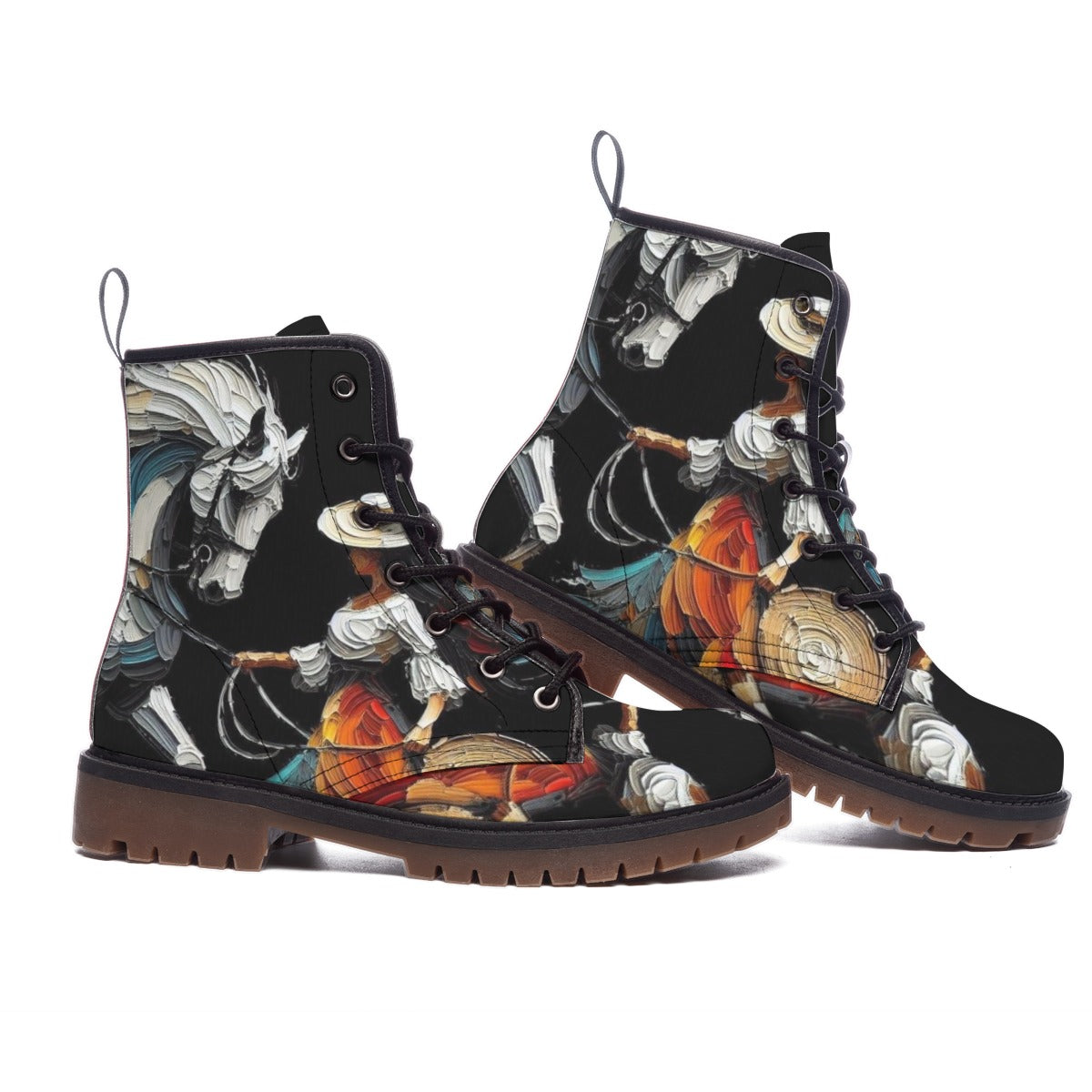All-Over Print Women's Martin Short Boots