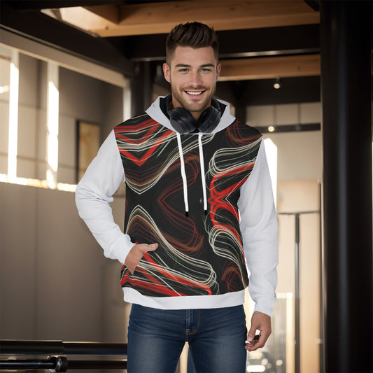 All-Over Print Men's Pullover Hoodie