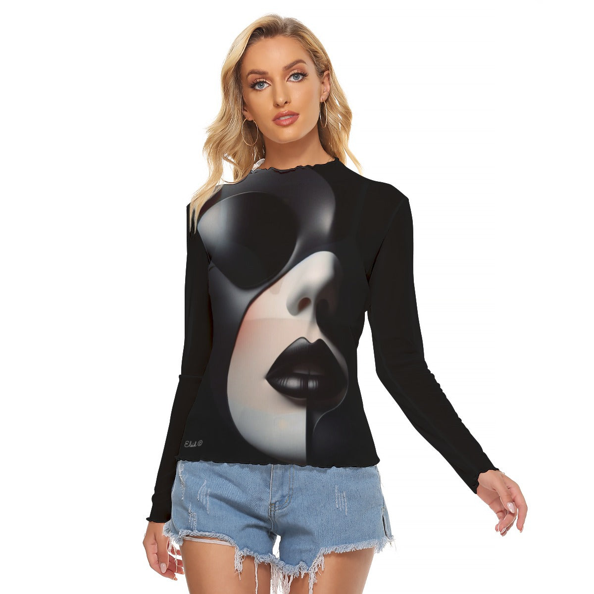 All-Over Print Women's Mesh T-shirt