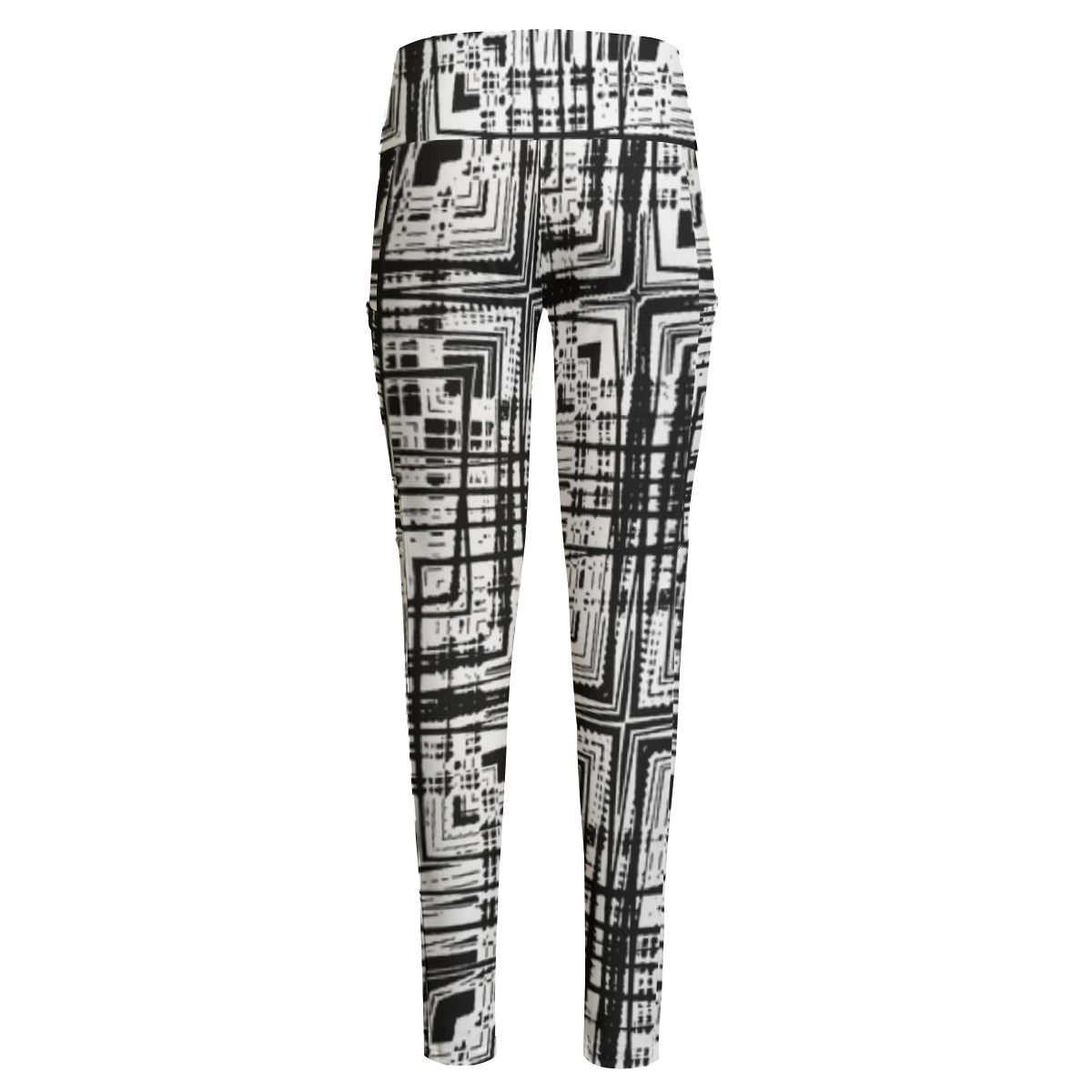 All-Over Print Women's High Waist Leggings With Side Pocket