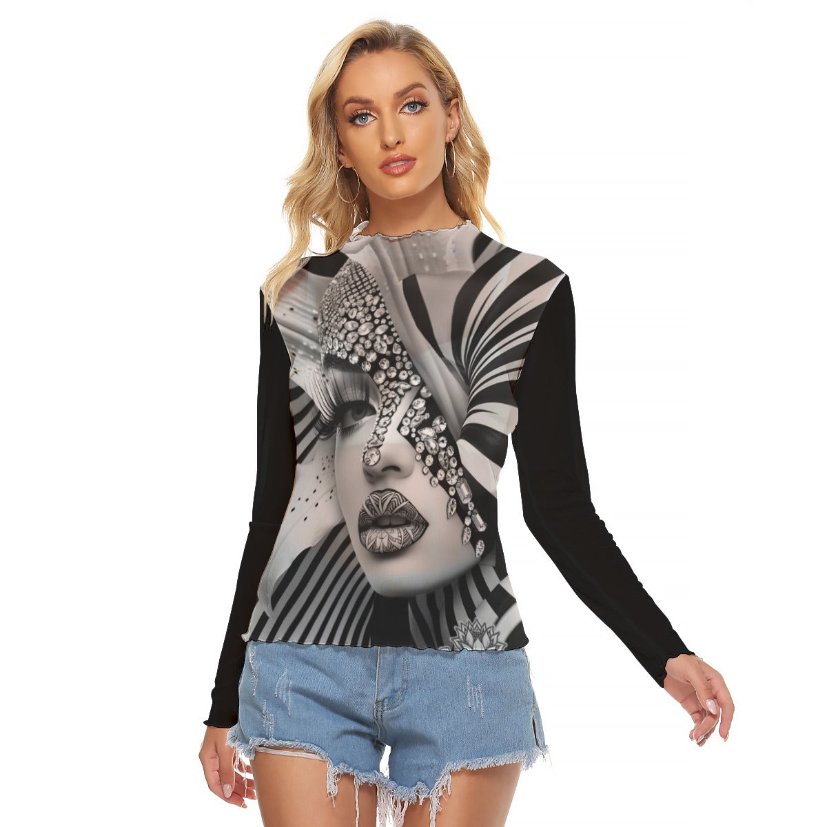 All-Over Print Women's Mesh T-shirt