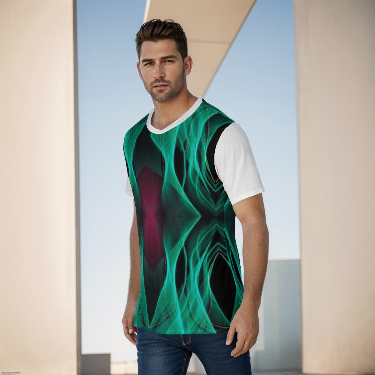 All-Over Print Men's O-Neck T-Shirt