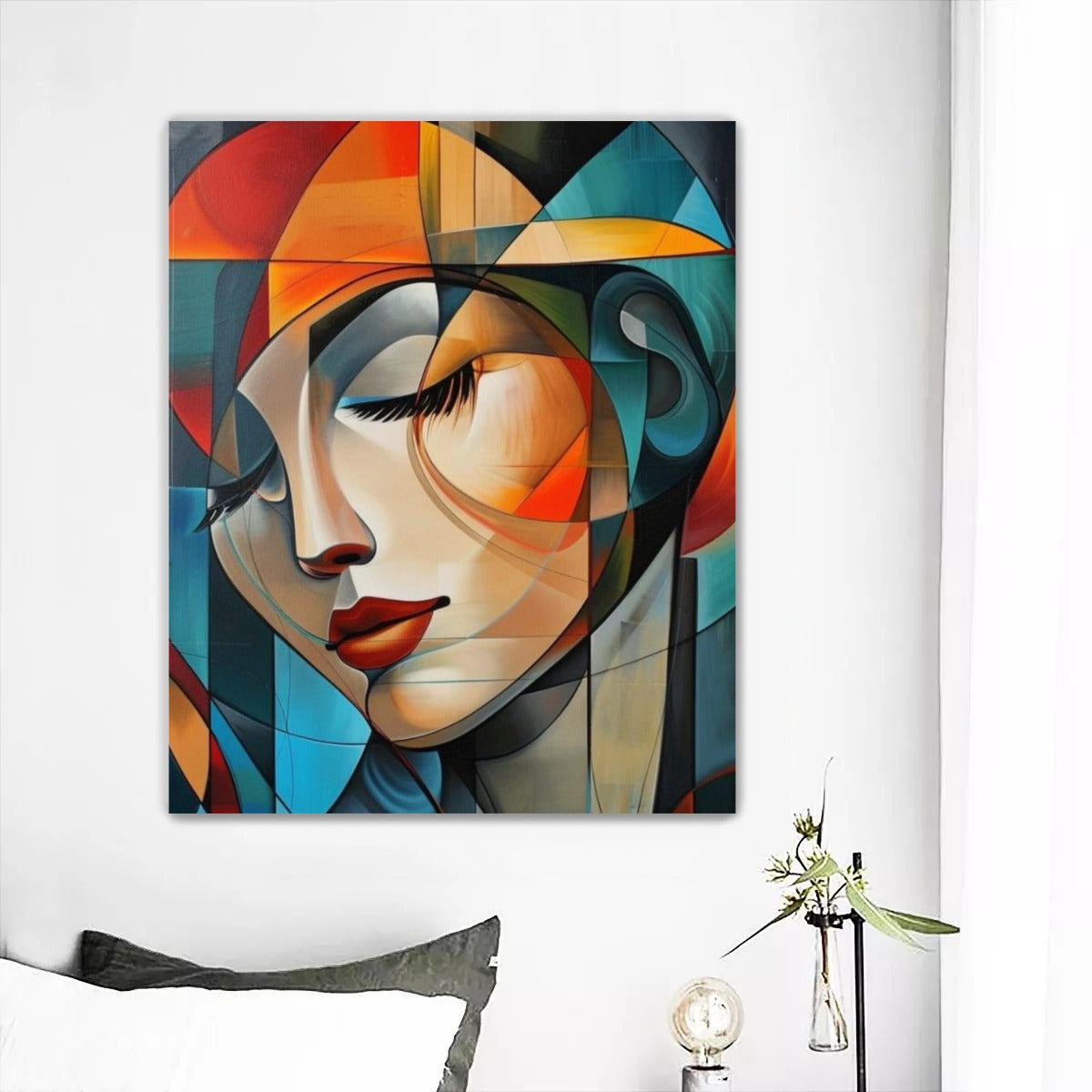 Large Frameless single-piece mural