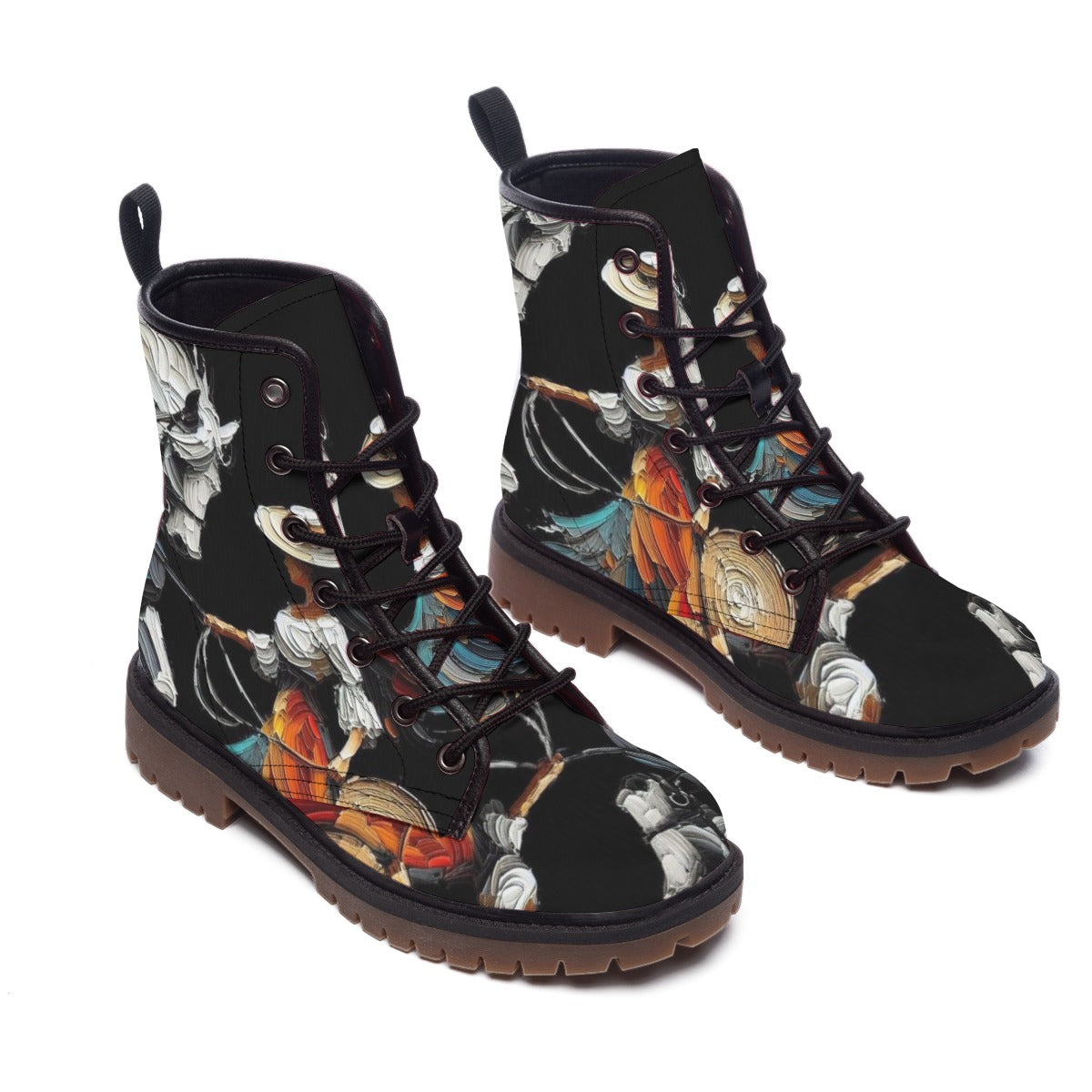All-Over Print Women's Martin Short Boots