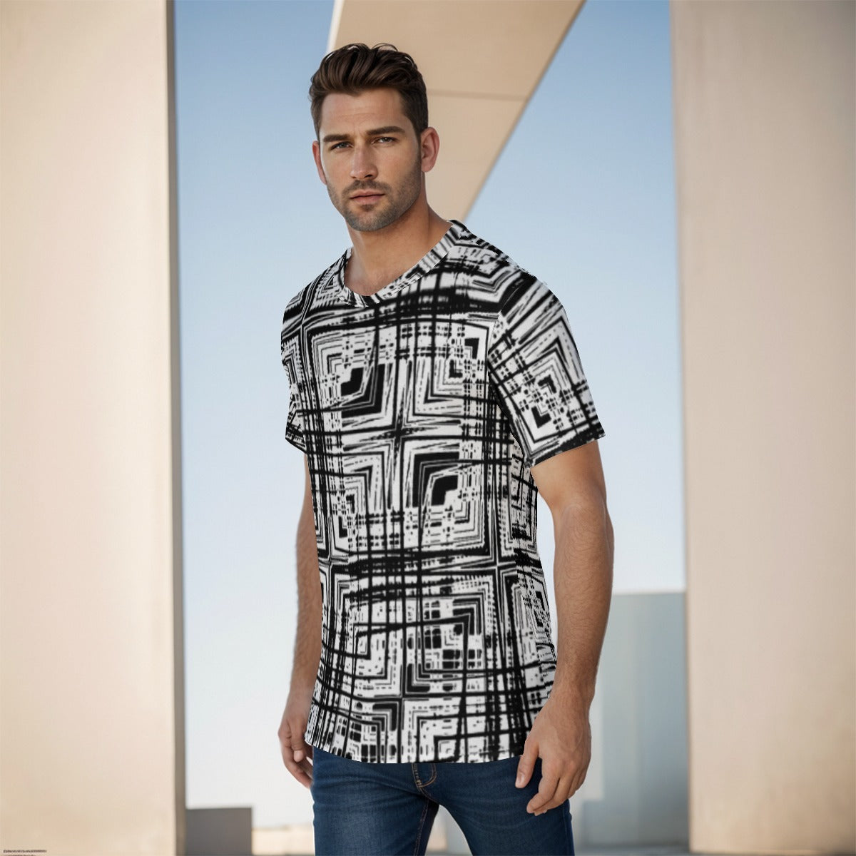 All-Over Print Men's O-Neck T-Shirt